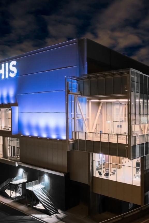 RCC West Exterior Night.