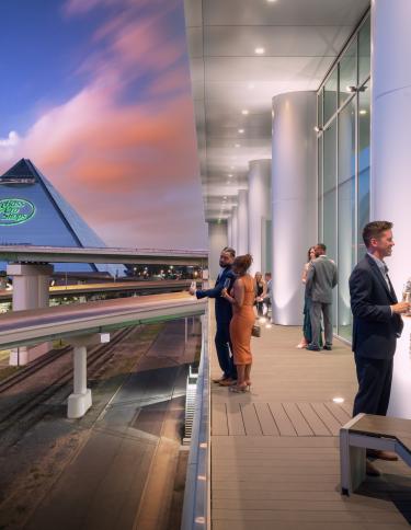 Renasant Convention Center River View Terrace