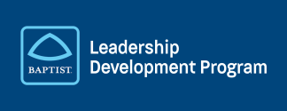 Baptist Memorial Health Care Leadership Development Program graphic for the October 13–14, 2026 event at the Renasant Convention Center.