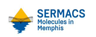 SERMACS 2026 Molecules in Memphis graphic featuring the Memphis bridge and river illustration.
