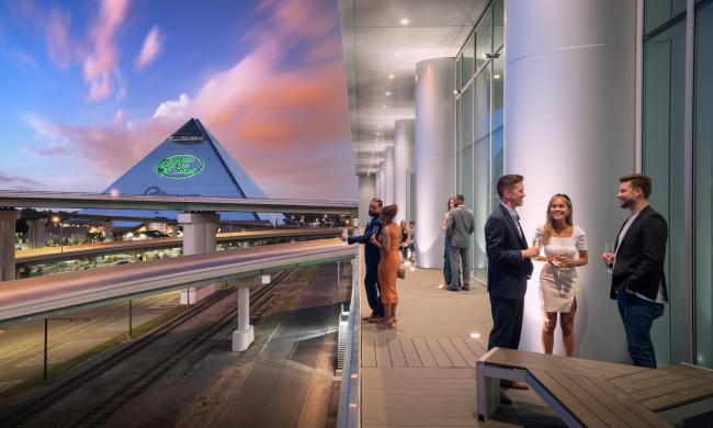 Renasant Convention Center River View Terrace