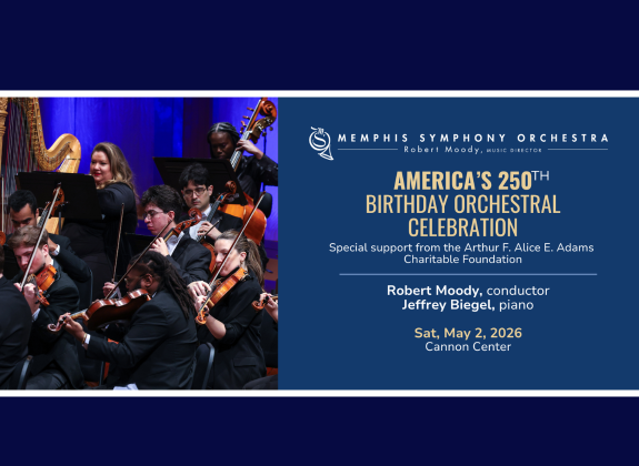 AMERICA'S 250TH BIRTHDAY ORCHESTRAL CELEBRATION Saturday, May 2, 2026 7:30 PM  8:30 PM