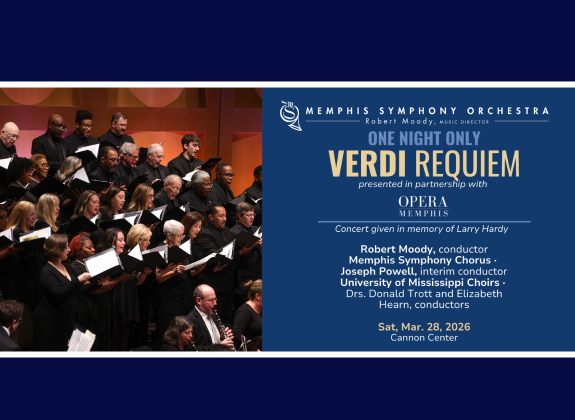ONE NIGHT ONLY - VERDI REQUIEM Saturday, March 28, 2026 7:30 PM  9:35 PM