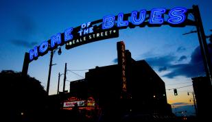 Beale Street Sign Orpheum